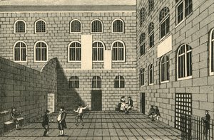 Newgate, Inner Court, 18th Century
