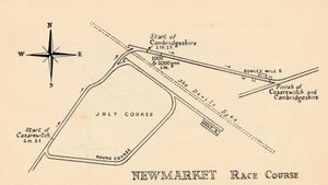 Newmarket Race Course, 1940 by Unbekannt
