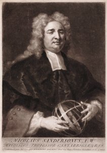 Nicholas Saunderson, English Mathematician by Unbekannt
