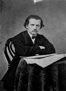 Portrait of Nikolai Rubinstein, Russian Pianist and Composer