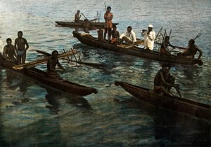 Papuan Pirogues, Papua New Guinea