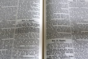 Bible, Lutheran Temple