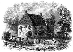Old Dutch house, Long Island, New York