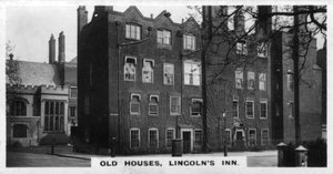 Old Houses, Lincolns Inn, London by Unbekannt