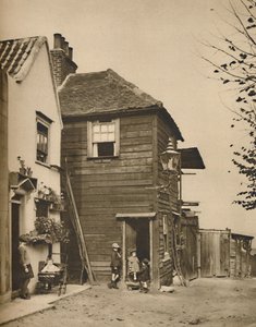 Old Houses in Highgate from Whose Doorways Villagers Watched the Coaches Pass, c1935 by Unbekannt
