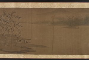 Old Trees and Cold Crows, in the style of Zhao Danian, Yuan or Ming dynasty, 14th century