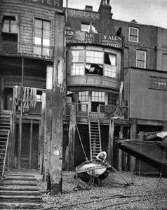 Old Pub on the River Thames, London