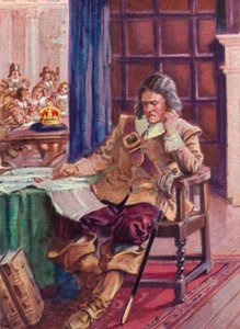 Oliver Cromwell Refusing the Crown
