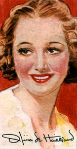 Olivia de Havilland, Japanese Born American Film Actress