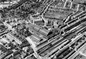 Olympia and the Headquarters of the Post Office Savings Bank, London