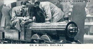 On a Model Railway, 1925 by Unbekannt