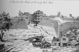 One of the Forts Erected by the Parliament for the Defence of London During the Civil War
