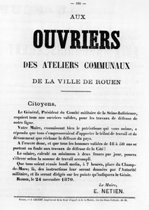 Ouvriers, from French Political Posters of the Paris Commune