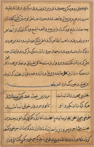 Page from Tales of a Parrot Tuti-nama: Text Page by Unbekannt