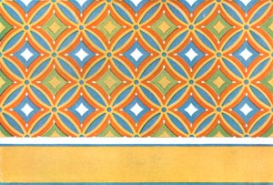 Painted Ceiling in the Tomb of Amenemhet at Thebes, Egypt by Unbekannt