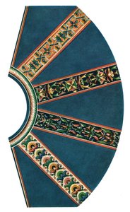 Painting on Cupola, Chora Church, Constantinople [Istanbul, Turkey] by Unbekannt
