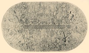 Painting on the Ceiling of the Hall of Justice, No. 1, 1907 by Unbekannt