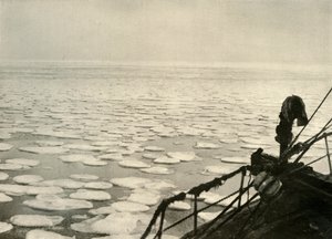 Pancake Ice in the Ross Sea, 1908 by Unbekannt