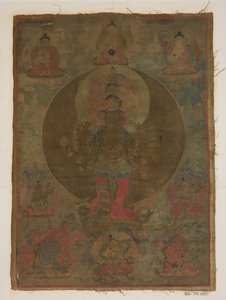 Panel from Painting of a Thousand-Armed Guanyin, date unknown by Unbekannt