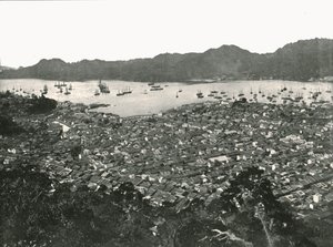Panoramic view of the city, Nagasaki, Japan, 1895
