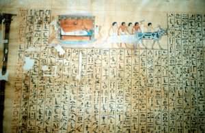 Papyrus from an Ancient Egyptian Book of the Dead by Unbekannt