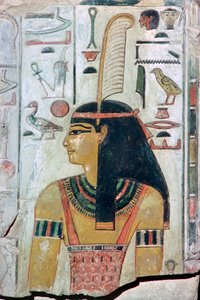 Papyrus Image of the Goddess Maat