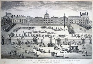 Parade of the Troops during the Grand Parade, Tuileries Palace