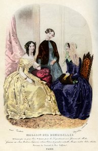 Parisian Fashions of the 19th Century by Unbekannt
