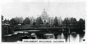 Parliament Buildings, Victoria, British Columbia, Canada by Unbekannt