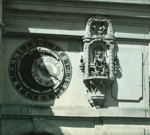 Part of Clock - Berne by Unbekannt