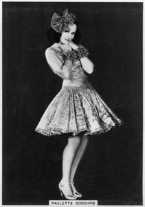Paulette Goddard, American film and theatre actress, 1938