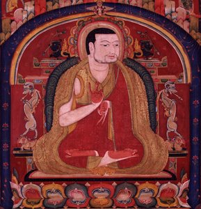Phagmodrupa with His Previous Incarnations and Episodes from His Life by Unbekannt