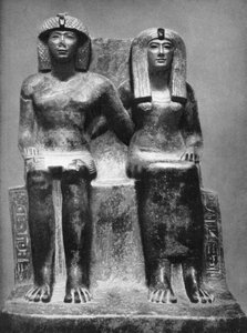 Pharaoh Thutmose IV and his queen