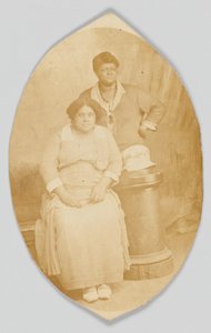 Photographic Postcard of Two Unidentified Women