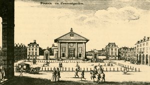 Piazza in Covent Garden by Unbekannt
