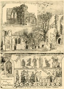 Picturesque Bits from Easby Abbey, 1898 by Unbekannt