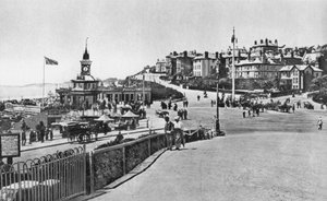 Pier Approach, Looking West, Bournemouth, Dorset, c1910s by Unbekannt