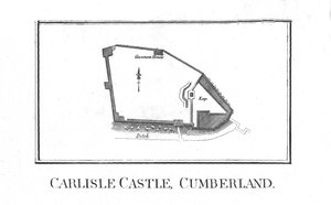 Plan of Carlisle Castle, Cumberland