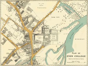 Plan of Eton College by Unbekannt