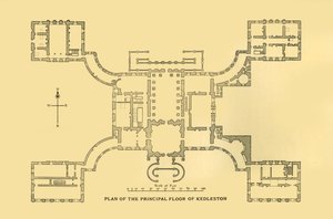 Plan of the Principal Floor of Kedleston by Unbekannt