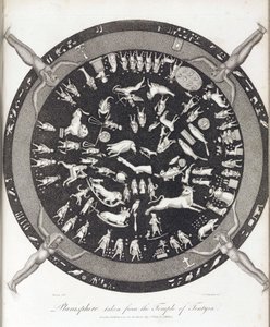 Planisphere of the Temple of Hathor at Dendera (Egypt) by Unbekannt