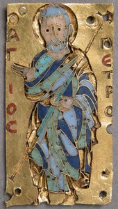 Plaque with Saint Peter, Byzantine, 11th century by Unbekannt