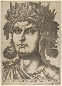 Plate 6: Nero with His Head Turned Slightly to the Right, from 