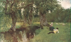 Poet and Peasant by Unbekannt