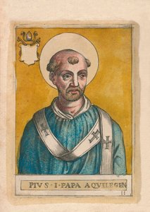 Pope Pius I by Unbekannt