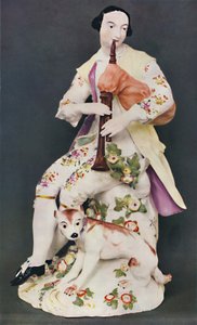 Porcelain figure marked WD-CO. Derby, about 1760 by Unbekannt