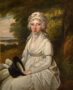 Portrait Of A Lady Of The Osler Family by Unbekannt
