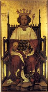 Portrait of Richard II of England, ca 1390 by Unbekannt