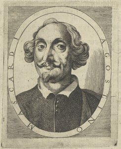 Portrait of Agostino Mascardi, 1590-1640, c. 1640-1650 by Unbekannt
