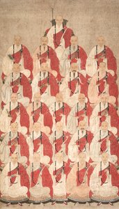 Portrait of Buddhist Monks of Obaku Sect by Unbekannt